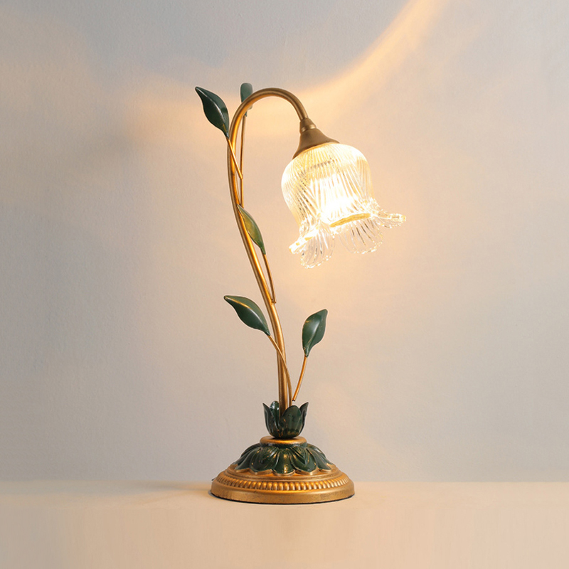 Desk Setup Vintage - Lampada da Tavolo Decorativa Vintage Verde