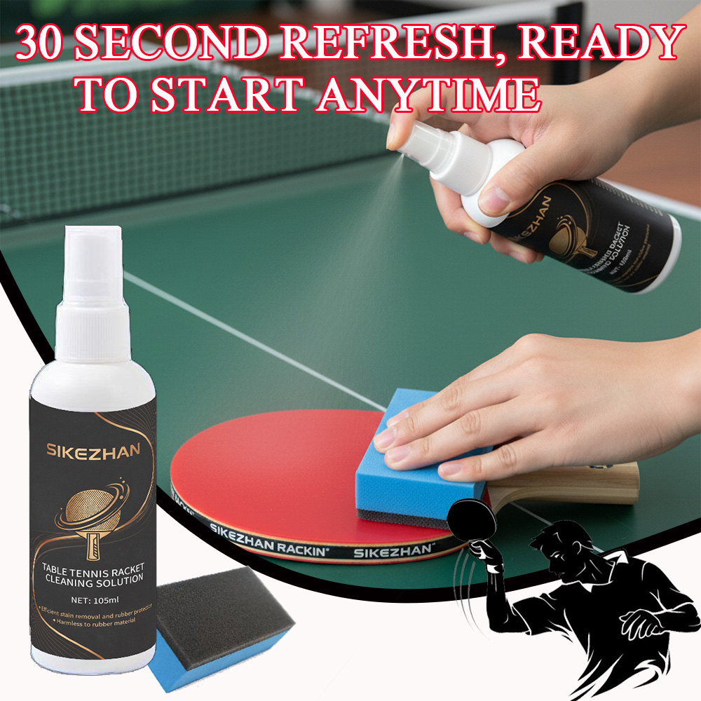 Desk Setup Clean - Spray detergente per racchette da ping