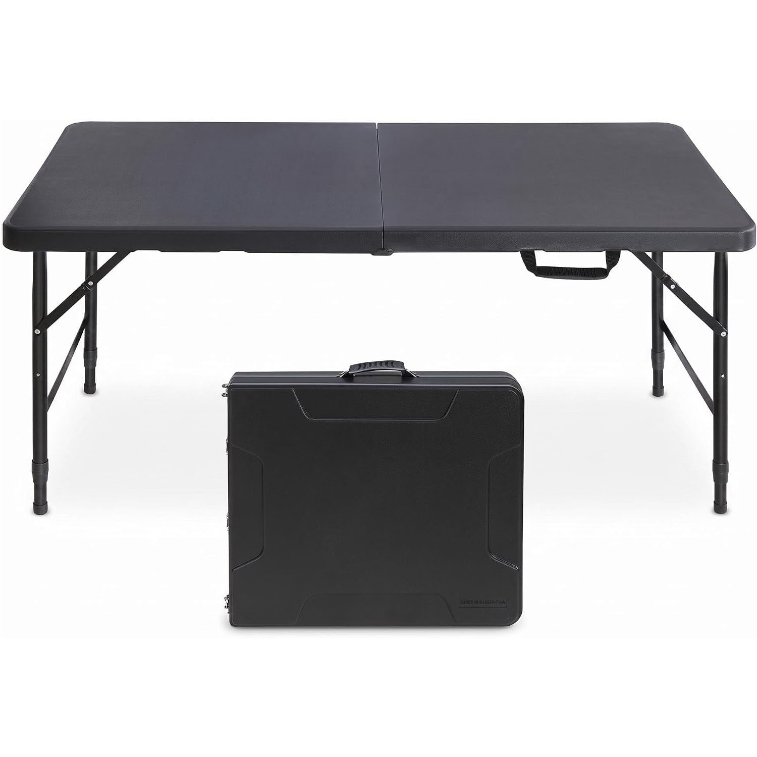 Desk Setup Clean - Tavolo Pieghevole 4ft con Altezza Regolabile,