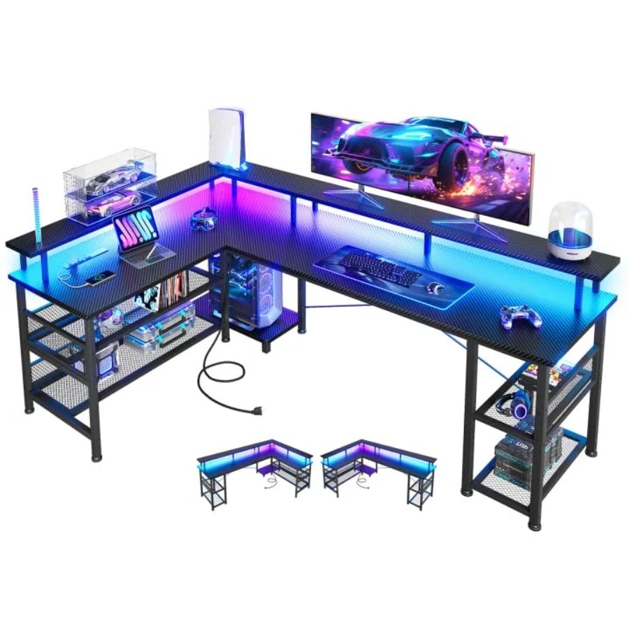 Desk Setup For Office - Scrivania da gaming a forma di