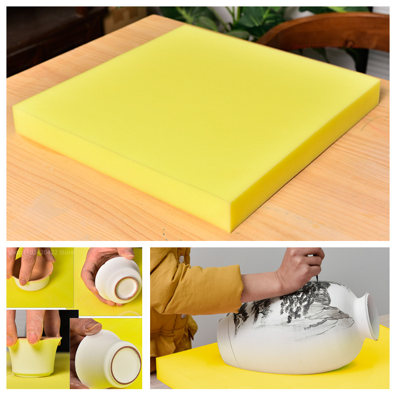 Desk Setup Clean - Strumento per ceramica Tappetino in spugna