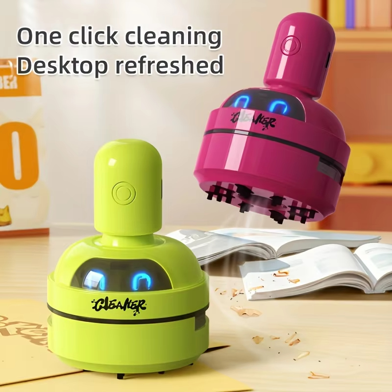Desk Setup Clean - Mini aspirapolvere da tavolo portatile USB