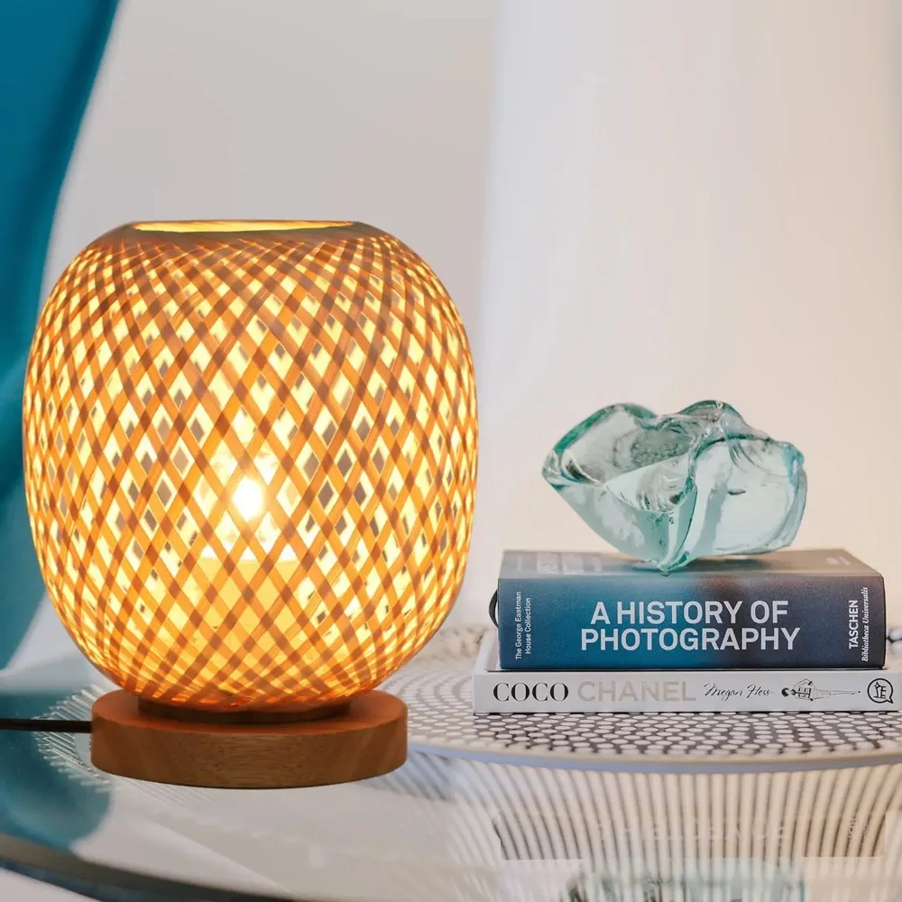 Lampade da tavolo in bambù nat - Desk Setup Study recensione e prezzo