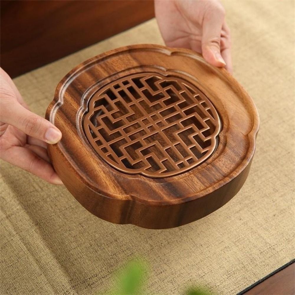 Walnut Wood Bearing Wood Tea T - Desk Setup Clean recensione e prezzo