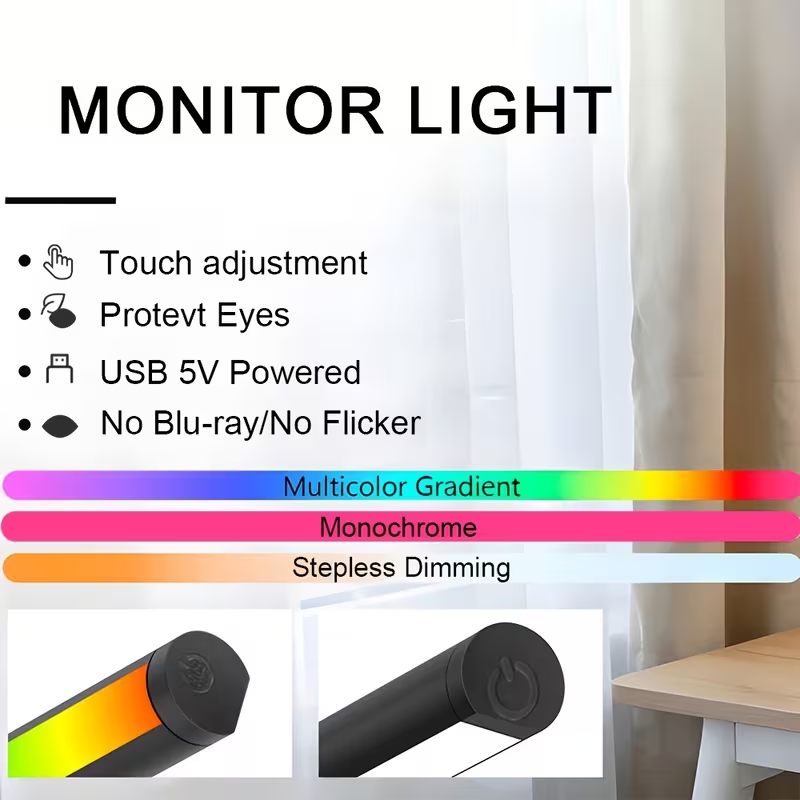 Barra Luminosa LED per Monitor - Desk Setup Study recensione e prezzo