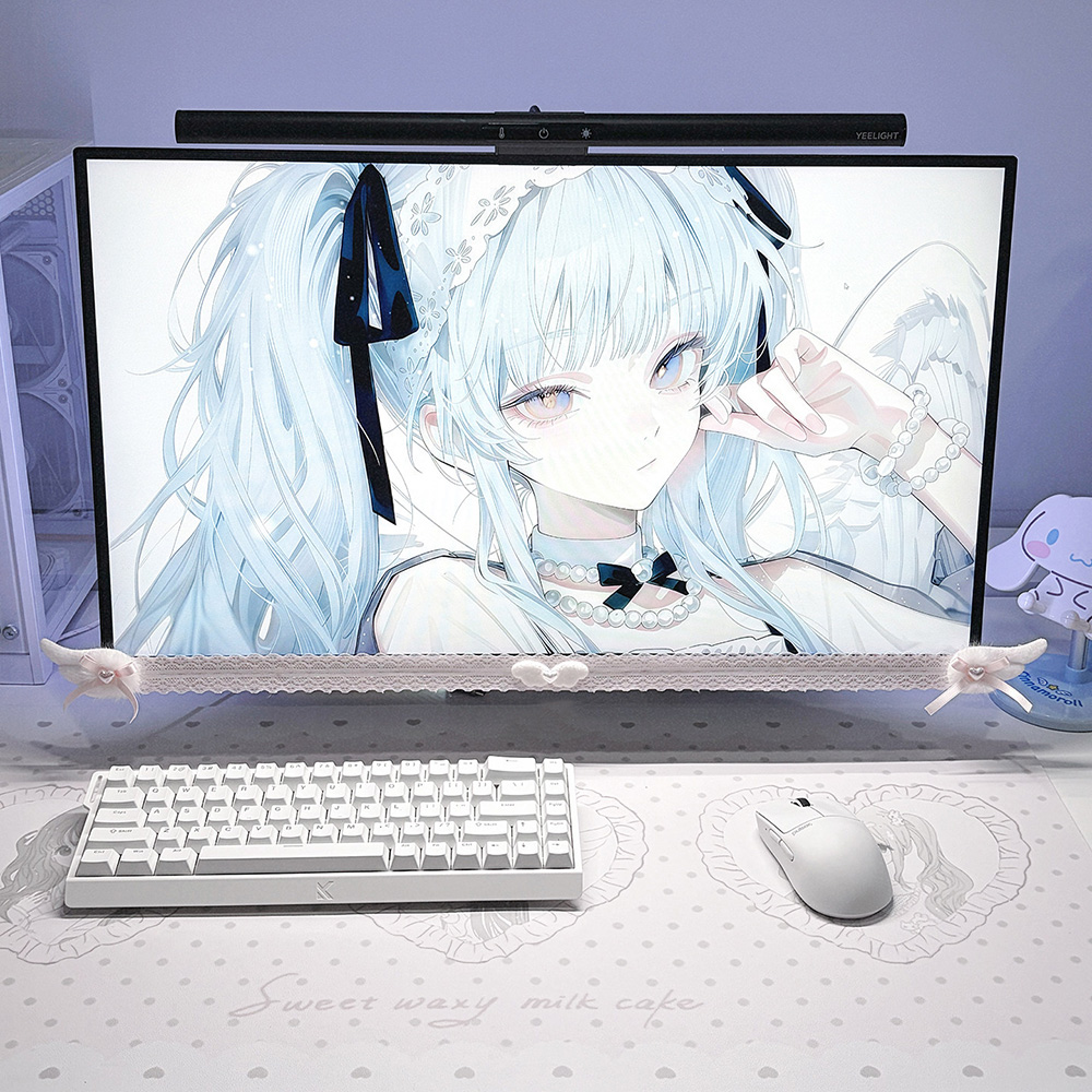 Nuovo Decorazione Schermo in P - Desk Setup For Office recensione e prezzo