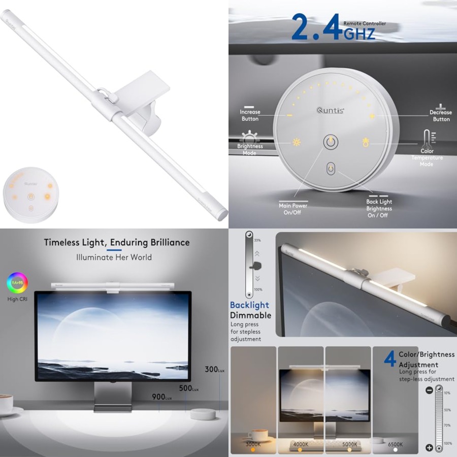 Barra Luminosa per Monitor con - Desk Setup For Office recensione e prezzo