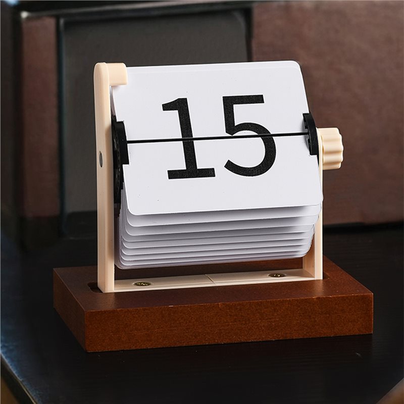 ABUN-Calendario da tavolo flip - Desk Setup Vintage recensione e prezzo