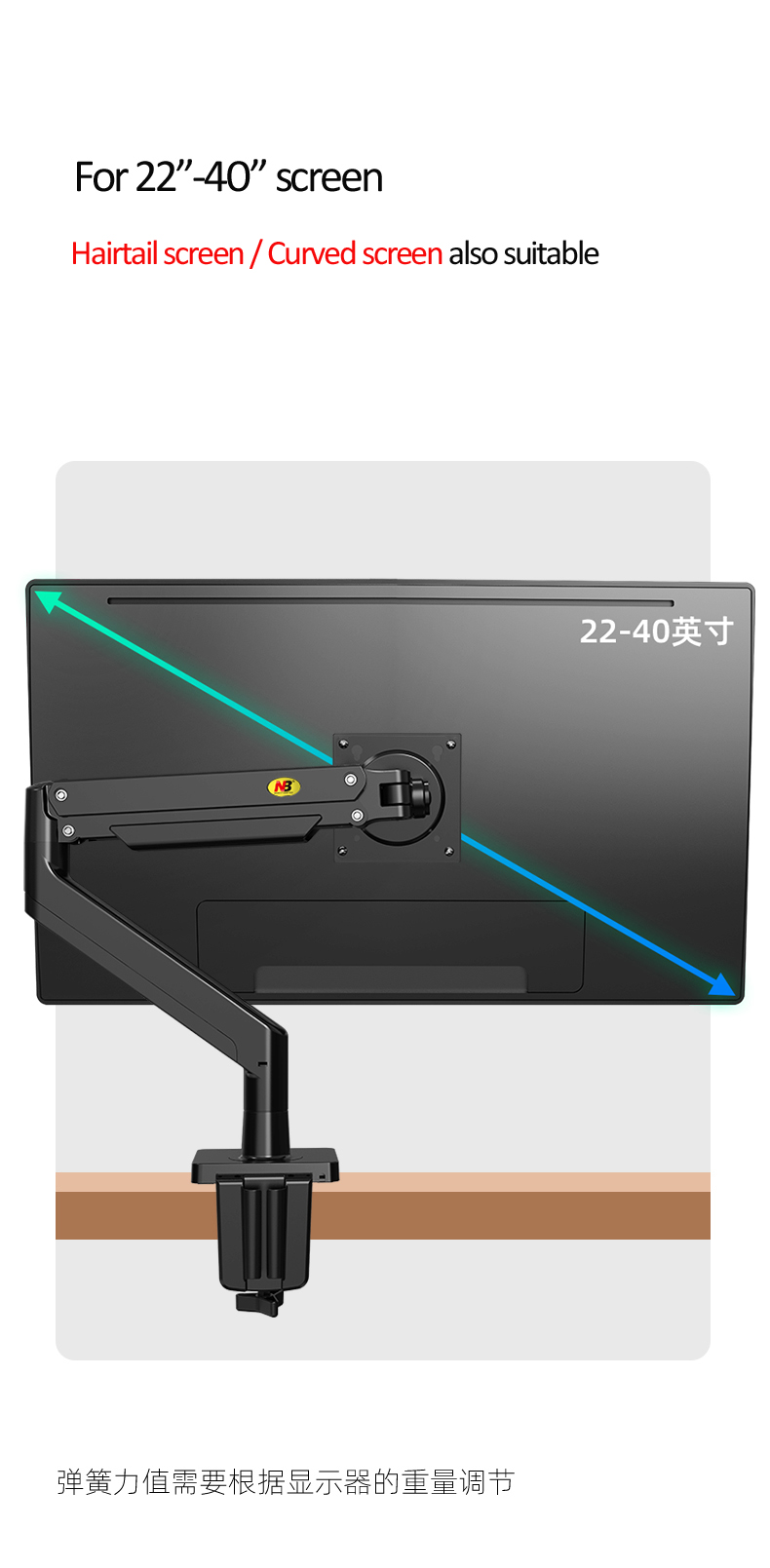 Supporto per Monitor da Scriva - Desk Setup Monitor Arm recensione e prezzo
