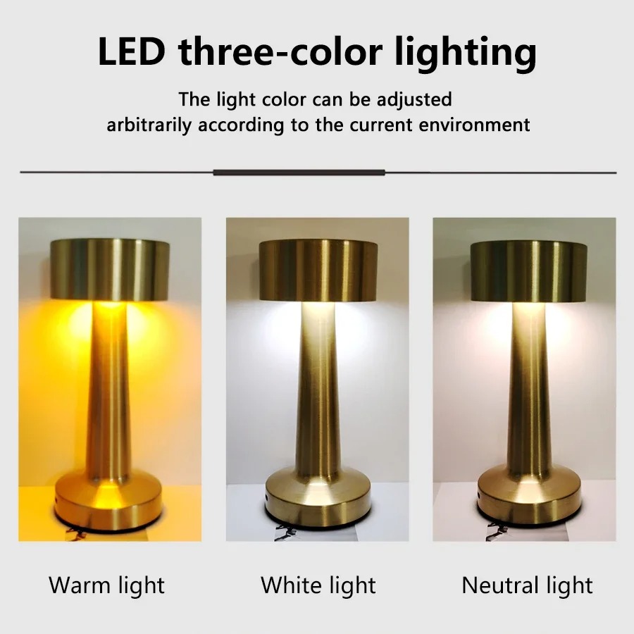 Lampada da tavolo touch a LED  - Desk Setup Study recensione e prezzo