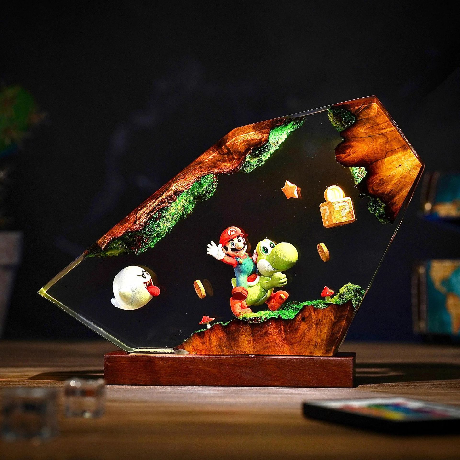 Lampada da Tavolo in Resina, L - Desk Setup Equipment recensione e prezzo