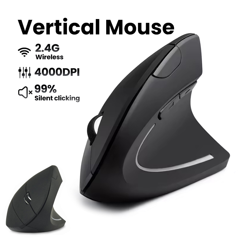 Mouse Wireless Ergonomico 1600 - Desk Setup Ergonomics recensione e prezzo