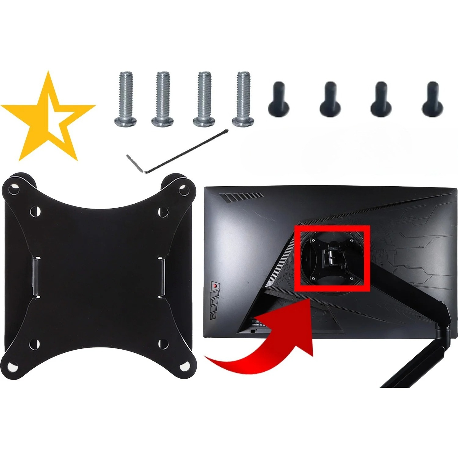 Adattatore di montaggio VESA p - Desk Setup Monitor Arm recensione e prezzo