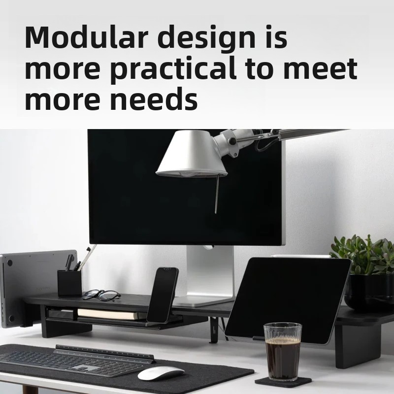 Supporto per monitor in legno  - Desk Setup For Office recensione e prezzo