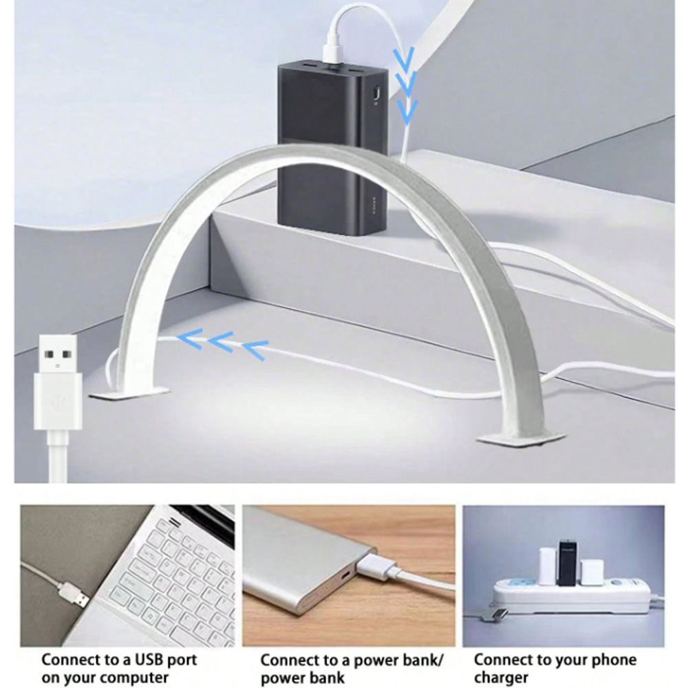 Lampada per unghie 40/66CM con - Desk Setup Equipment recensione e prezzo