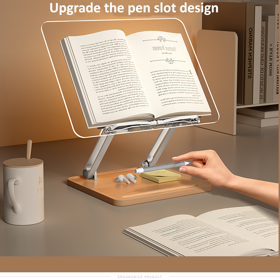 Supporto da Lettura in Legno c - Desk Setup Pink recensione e prezzo