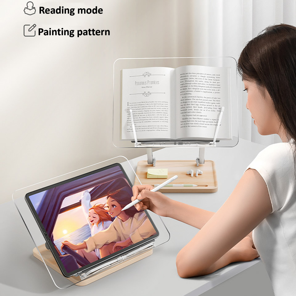 Supporto da Lettura in Legno c - Desk Setup Pink recensione e prezzo