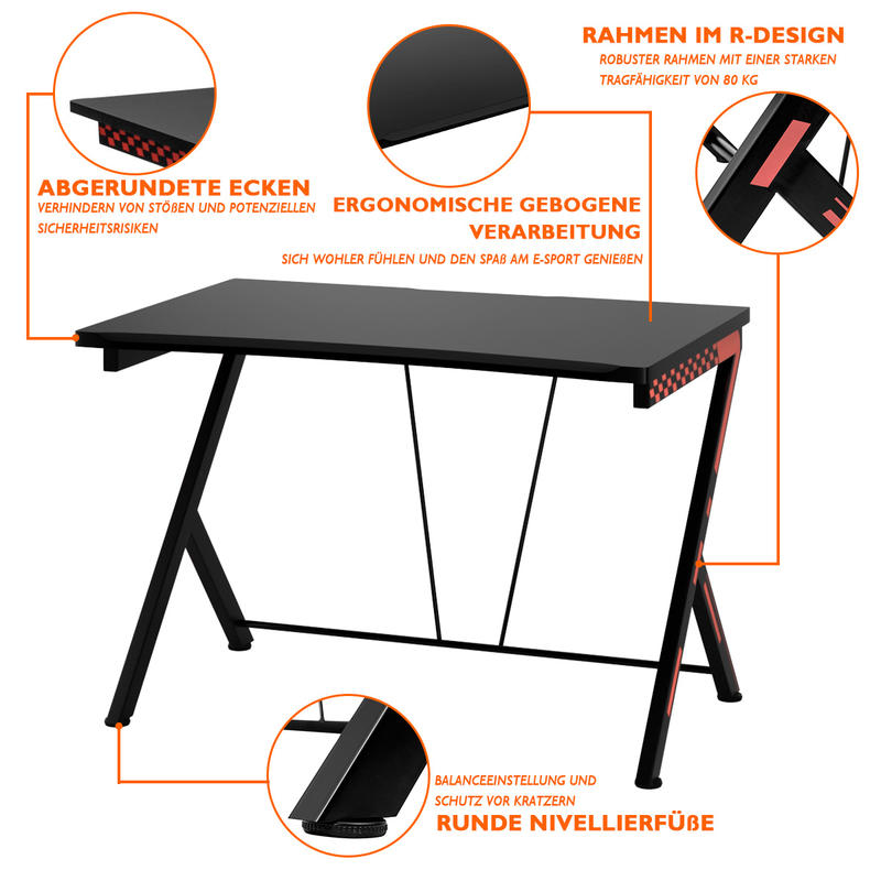 Scrivania per computer ergonom - Desk Setup Ergonomics recensione e prezzo