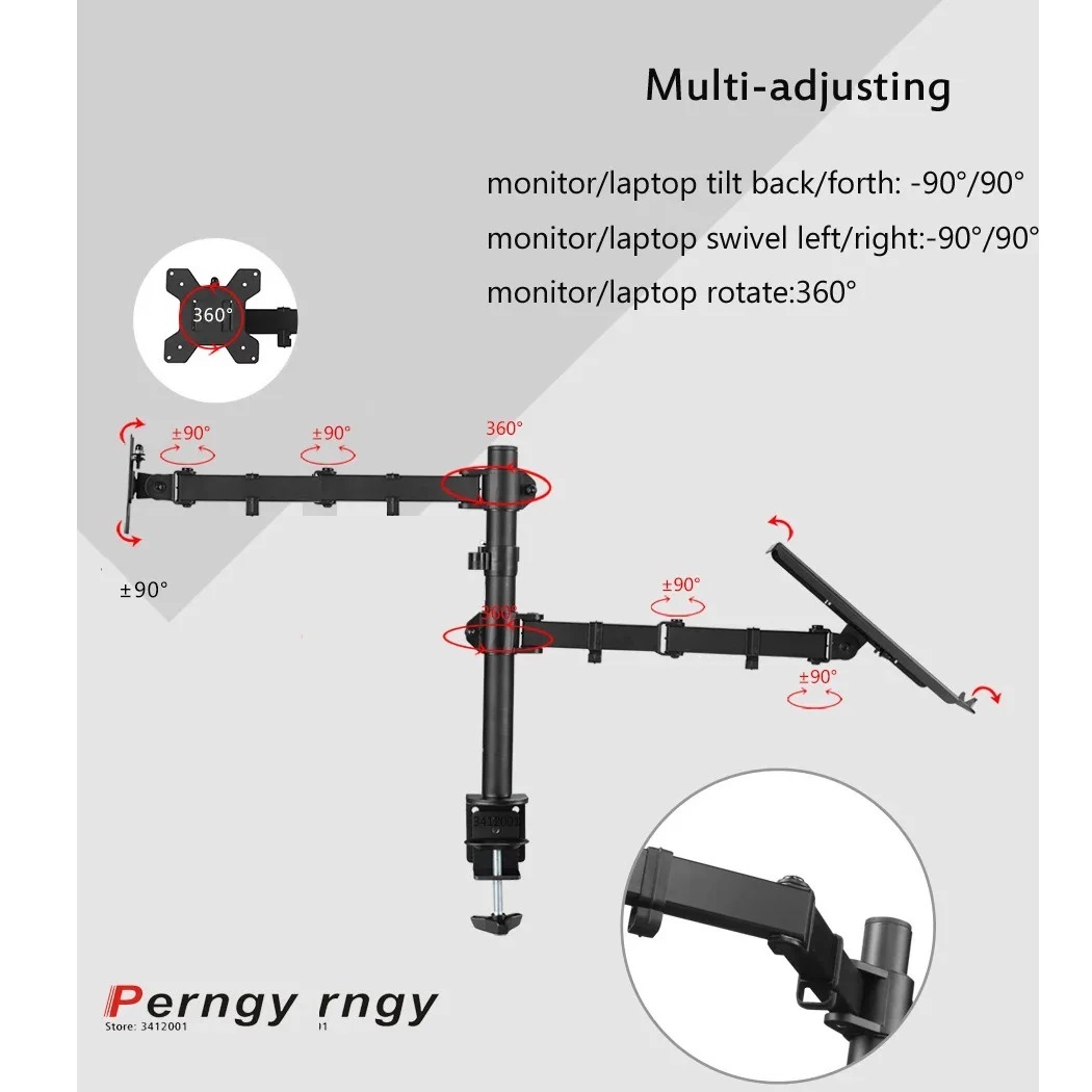 Supporto per Laptop DL-MD30LP  - Desk Setup Monitor Arm recensione e prezzo