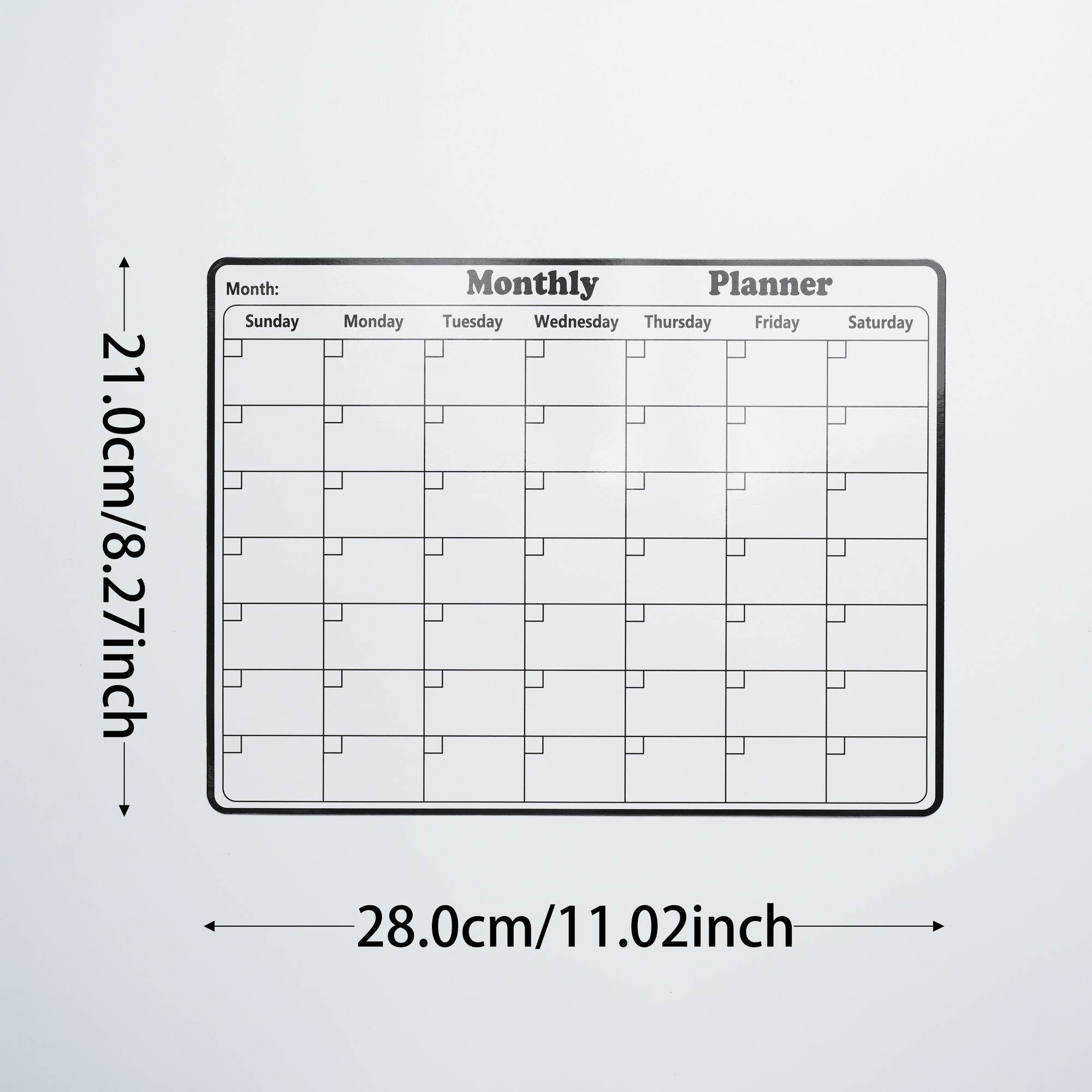 Planner da parete elettrostati - Desk Setup Study recensione e prezzo